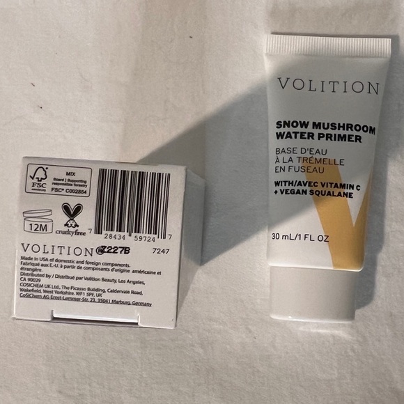 🌟NIB🌟 VOLITION Snow Mushroom Water Primer 1oz - Picture 8 of 8